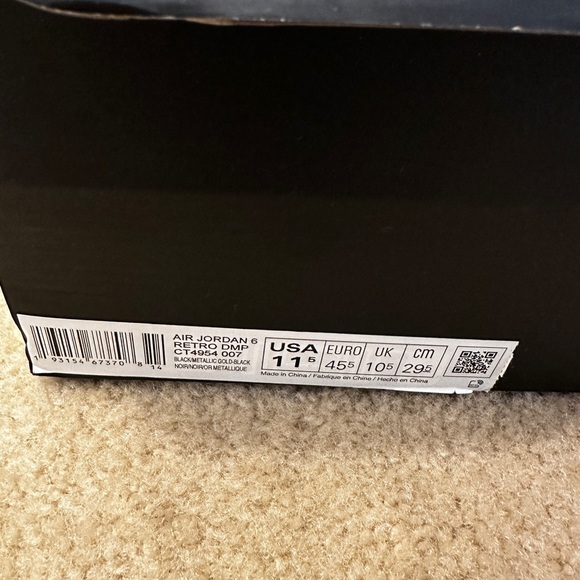 Air Jordan Retro 6 “DMP” - Picture 4 of 7